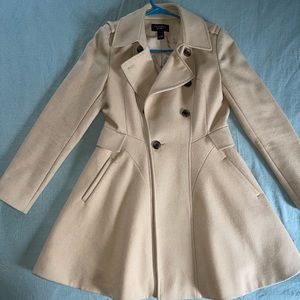 Victoria's Secret Nude wool coat